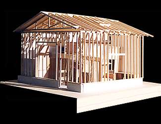 Various images of Readymades: House in a Revy Garage Package