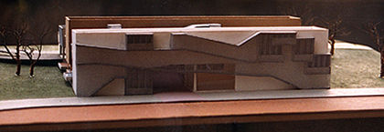 Model front elevation